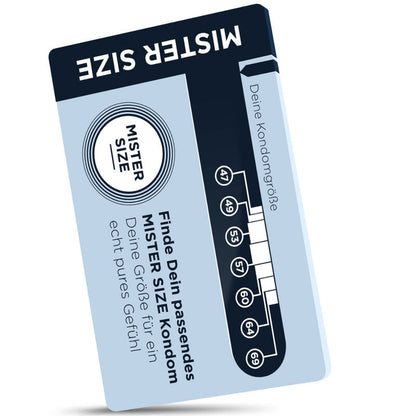 Dimensionneur de préservatifs (allemand) – Mister Size