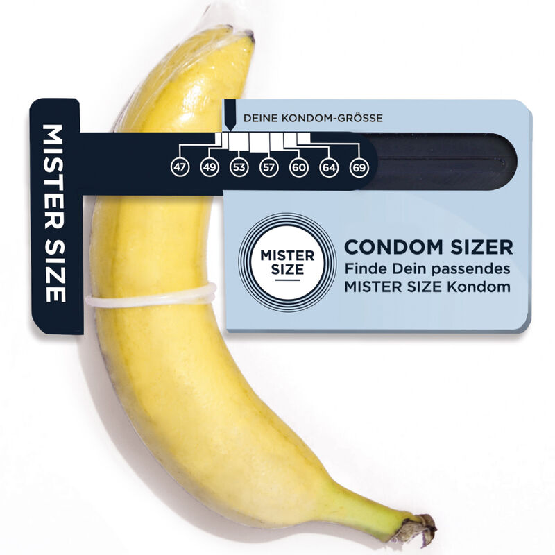 Dimensionneur de préservatifs (allemand) – Mister Size