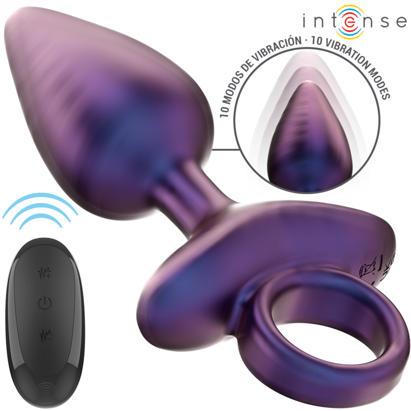 INTENSE - PLUG ANAL VIBRADOR MICHAEL MODELO 2 CONTROL REMOTO