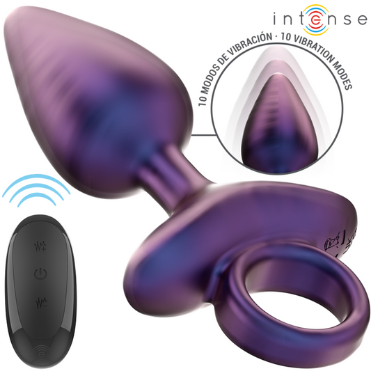 INTENSE - PLUG ANAL VIBRADOR MICHAEL MODELO 2 CONTROL REMOTO