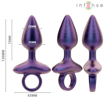 INTENSE - PLUG ANAL VIBRADOR MICHAEL MODELO 2 CONTROL REMOTO