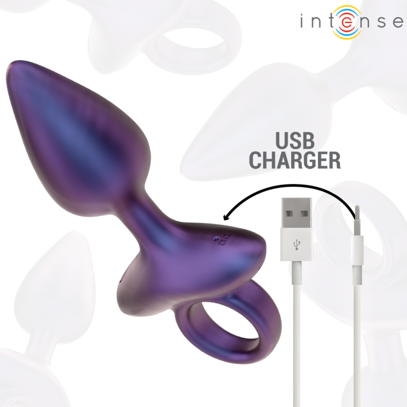 INTENSE - PLUG ANAL VIBRADOR MICHAEL MODELO 2 CONTROL REMOTO