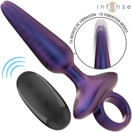 Intense – Marlon Plug Anal Vibrant Modèle 4 Télécommande