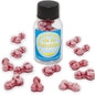 SPICY DEVIL - POT OF 12 BONBONS HAPPY PENIS AUX FRAISE/CERISE