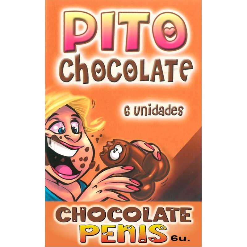 SPICY DEVIL - COFFRET OF 6 CHOCOLATS IN THE SHAPE OF PENIS