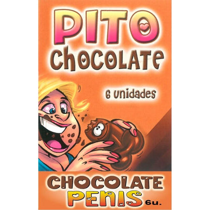 SPICY DEVIL - COFFRET OF 6 CHOCOLATS IN THE SHAPE OF PENIS