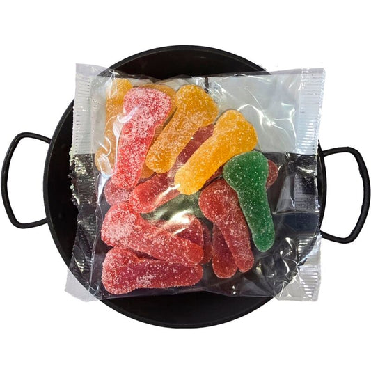 SPICY DEVIL - BONBONS AU SUCRE CROQUER EN FORME DE PÉNIS DANS DIFFERENT SAVEURS