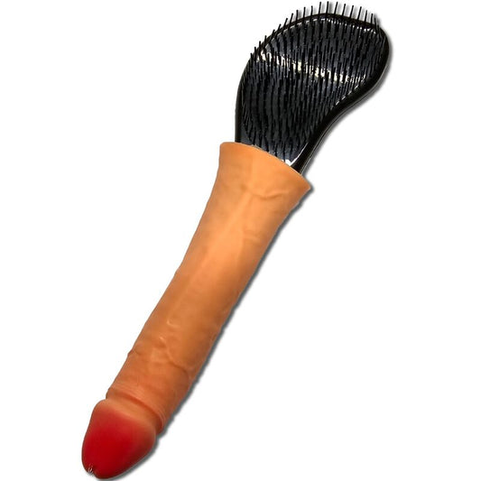 SPICY DEVIL - BROSSE CHEVEUX AVEC PÉNIS LA POINTE