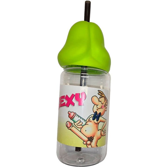 SPICY DEVIL - PENIS-SHAPED BOTTLE 360 ML VERT