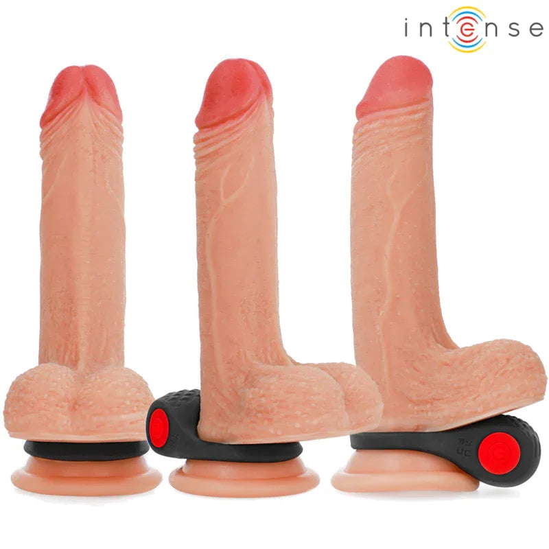 Intense – Clover Vibrateur Anneau Pénis 10 Vibrations Noir