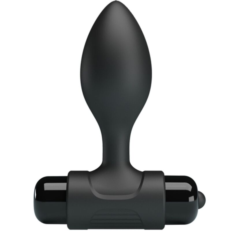 PRETTY LOVE - VIBRA BUTT 10 VIBRACIONES PLUG ANAL NEGRO