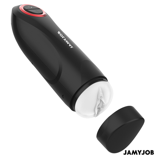 JAMYJOB - MASTURBADOR VAGINAL AUTOMÁTICO POR GRAVEDAD 5 MODOS DE SUCCIÓN