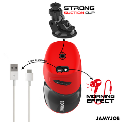 JAMYJOB - AUTOMATIC VAGIN MASTURBATEUR XPEED 5 POUSSÉE MODES AND EFFET SONORE