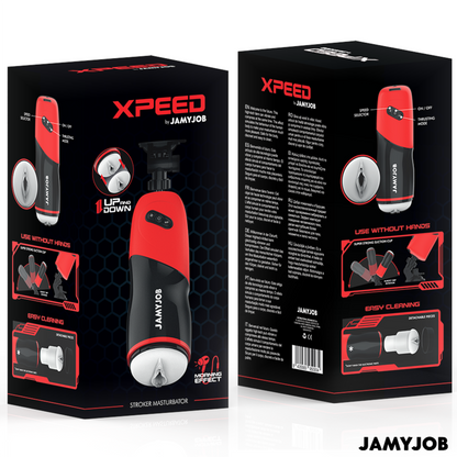 JAMYJOB - AUTOMATIC VAGIN MASTURBATEUR XPEED 5 POUSSÉE MODES AND EFFET SONORE