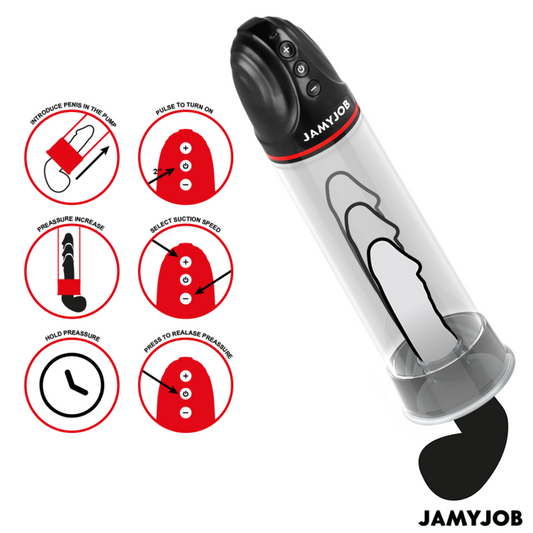 JAMYJOB - POMPE AUTOMATIQUE XPAND 3 LIVEAUX D'ASPIRATION GRAY
