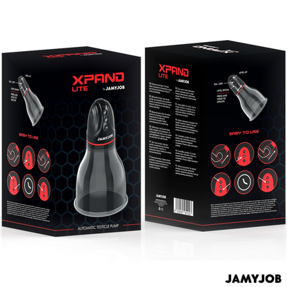 JAMYJOB - POMPE TESTIQUE AUTOMATIQUE XPAND LITE 3 NIVEAUX D'ASPIRATION GRAY