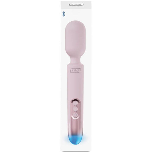 KIIROO - PROWAND VIBRATEUR WAND TÉLÉLÉCOMMANDE + APPLICATION GRATUITE ROSE