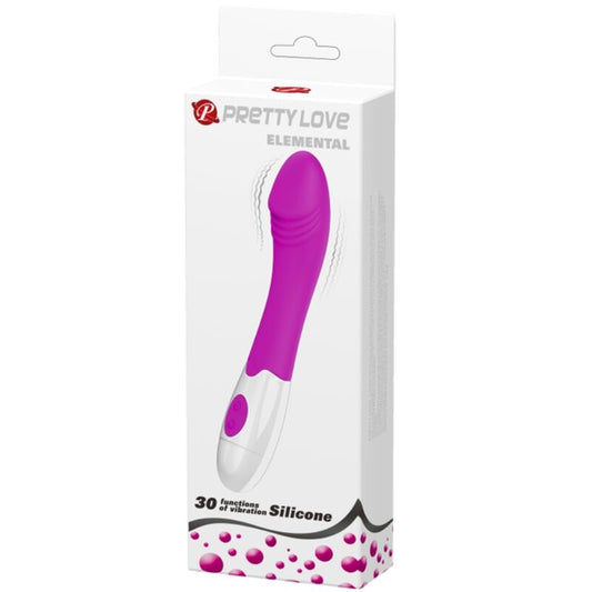 PRETTY LOVE - VIBRADOR ELEMENTAL 30 MODOS DE VIBRACIÓN MORADO
