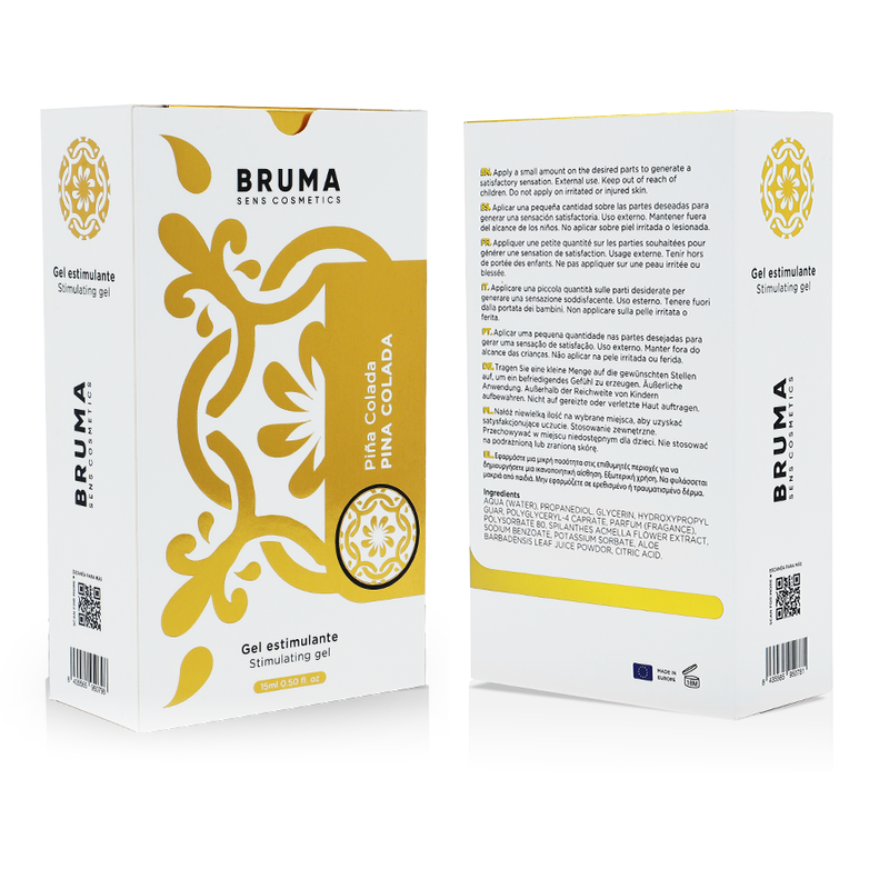 Baume intensifiant saveur pina colada 15 ml – Bruma