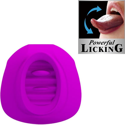 PRETTY LOVE - CLITORIS STIMULATEUR ESTELLE TONGUE 12 VIBRATIONS VIOLET