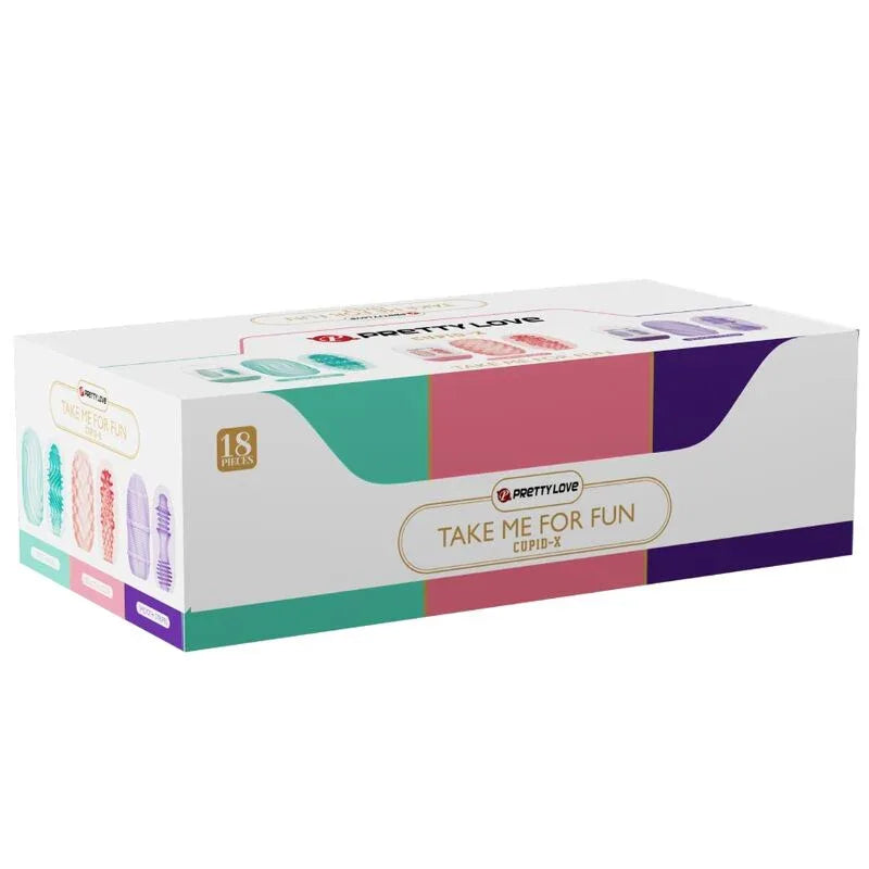 Pretty Love – Cupid X 18 Masturbateurs pour Hommes Différentes Textures