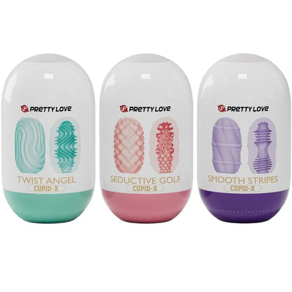 Pretty Love – Cupid X 18 Masturbateurs pour Hommes Différentes Textures