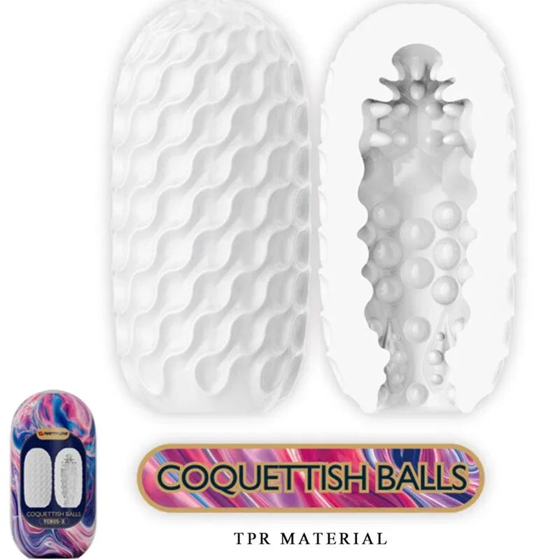 Pretty Love – Venus X 15 Masturbateurs Hommes en Silicone Blanc