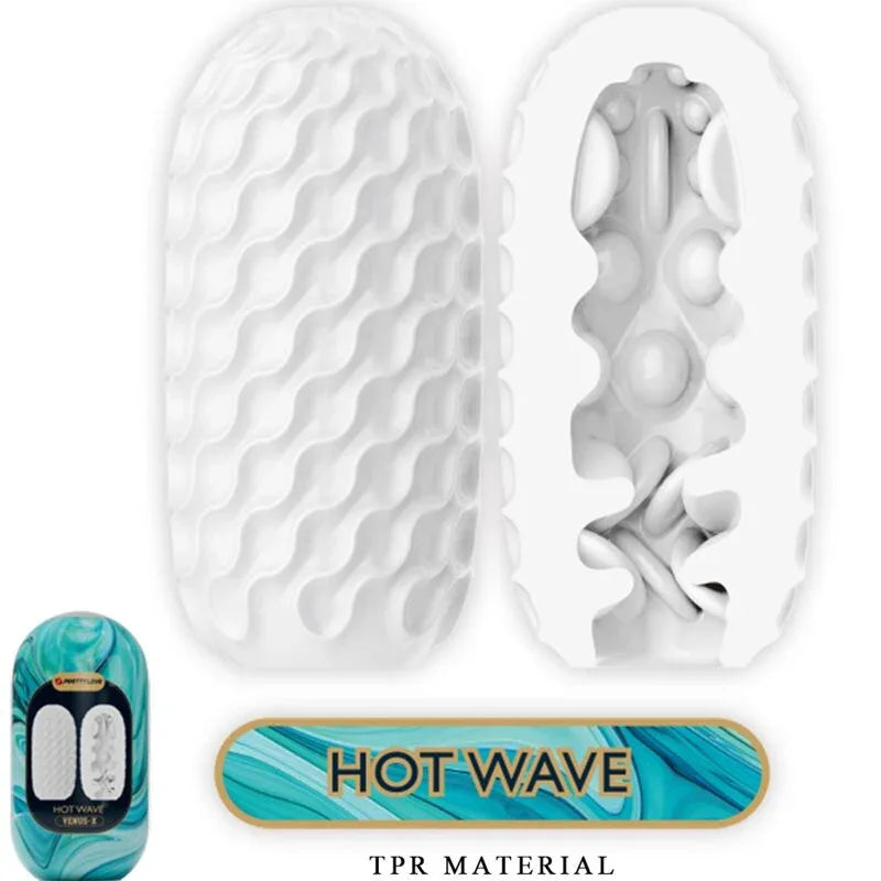 Pretty Love – Venus X 15 Masturbateurs Hommes en Silicone Blanc