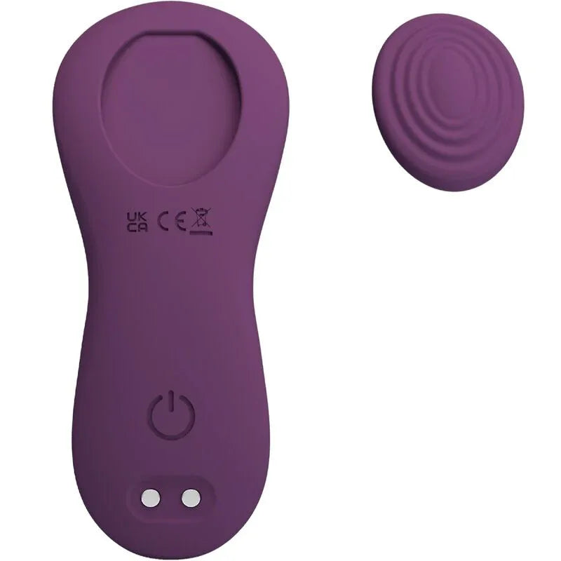 Pretty Love – Mane Lay On Masseur de Clitoris 10 Vibrations Télécommande Violet