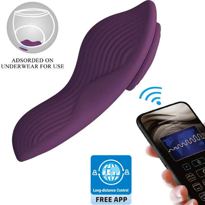 Pretty Love – Mane Lay On Masseur de Clitoris 10 Vibrations Télécommande Violet