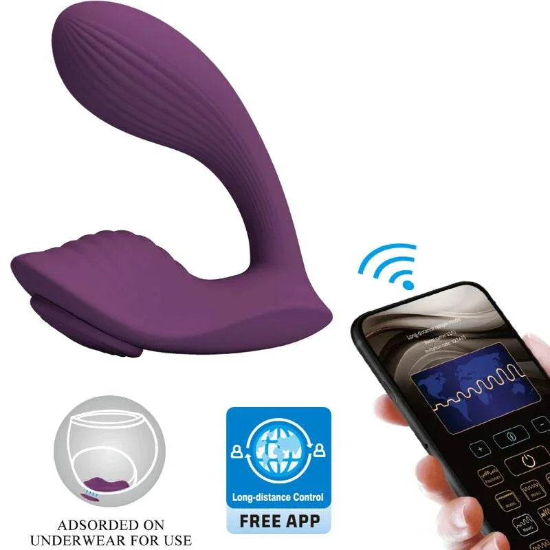 Pretty Love – Franz Masseur et Vibrateur Application Gratuite Violet