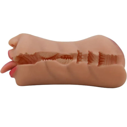 Crazy Bull – Sarah Double Masturbateur Bouche & Vagin Chair