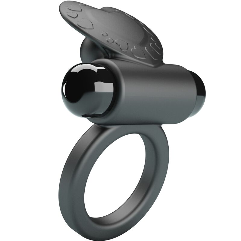 PRETTY LOVE - VIBRANT BAGUE DEBONAIRE LAPIN 10 VIBRATIONS NOIRE