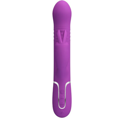 PRETTY LOVE - VIBRATEUR LAPIN MULTIFONCTION COALE 4 IN 1 VIOLET