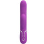 PRETTY LOVE - VIBRATEUR LAPIN MULTIFONCTION 3 IN 1 PERLITA VIOLET