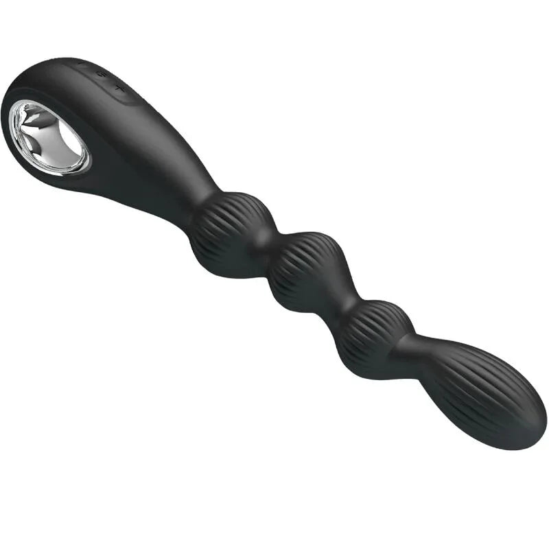 Pretty Love – Vibrateur Anal Federer 12 Vibrations Noir