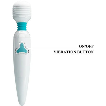 Pretty Love – Vibrateur Cloud Wand 7 Vibrations Blanc
