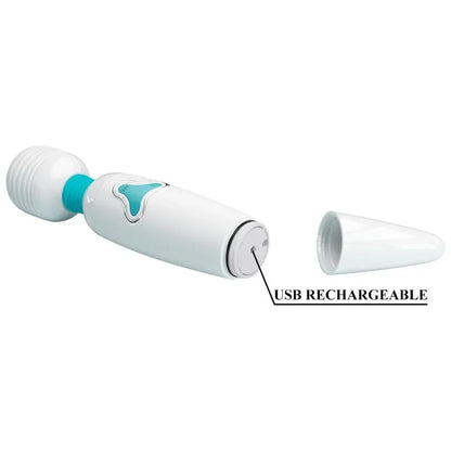 Pretty Love – Vibrateur Cloud Wand 7 Vibrations Blanc