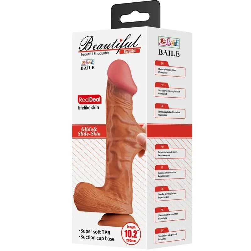 Baile – Gode Réaliste Bergrisi 26 cm Chair