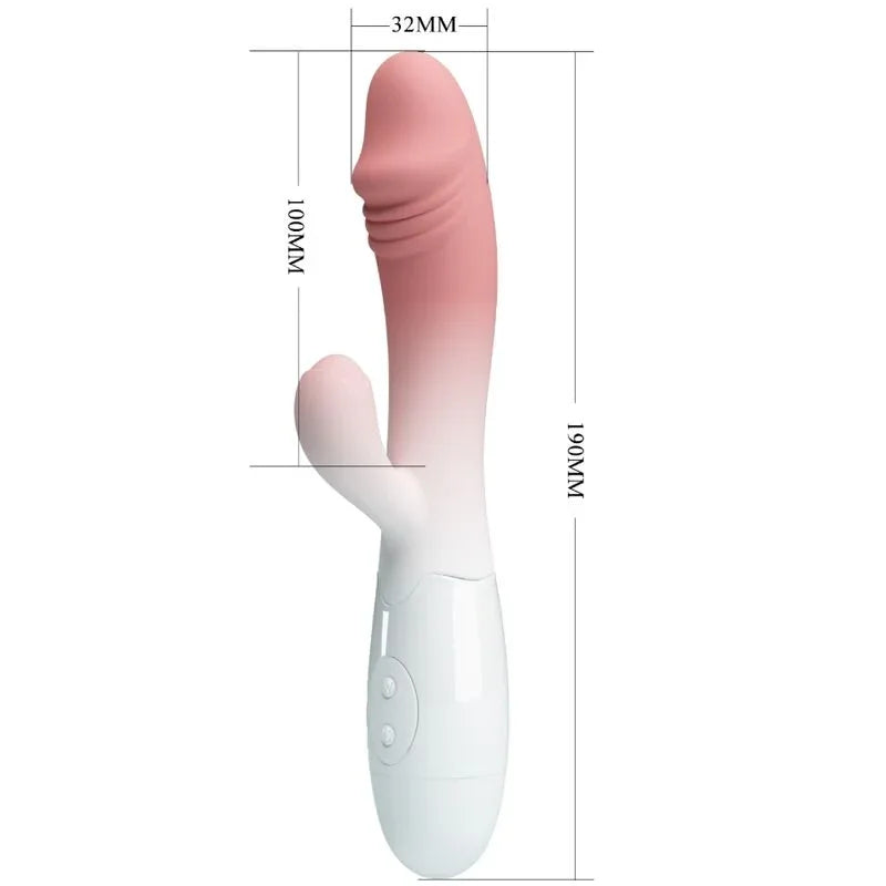 Pretty Love – Vibrateur Snappy Rabbit 30 Vibrations Rose