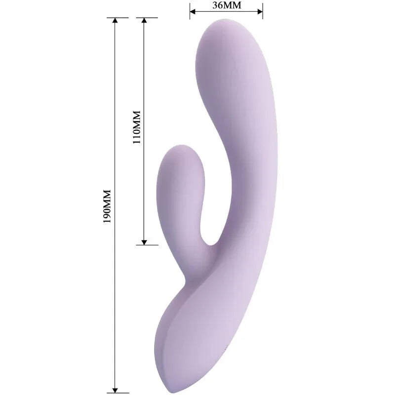 Pretty Love – Vibrateur Rosolyn Rabbit 10 Vibrations Violet