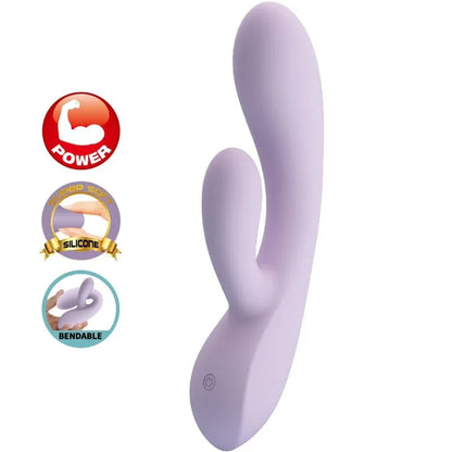 Pretty Love – Vibrateur Rosolyn Rabbit 10 Vibrations Violet