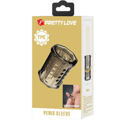 PRETTY LOVE - FUNDA PARA EL PENE TRANSPARENTE SUPERELÁSTICA RONAEL