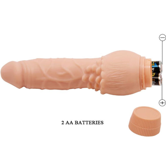 BAILE - BARBARA VIBRADOR REALISTA CARNE 19.5 CM