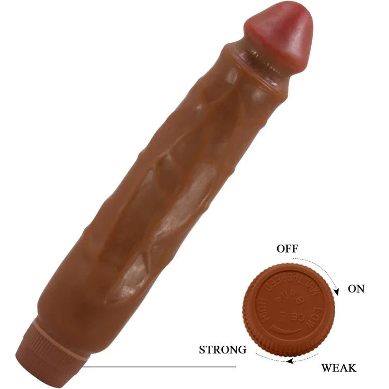 Baile – Jack Vibrateur Réaliste 26 cm Mulâtre