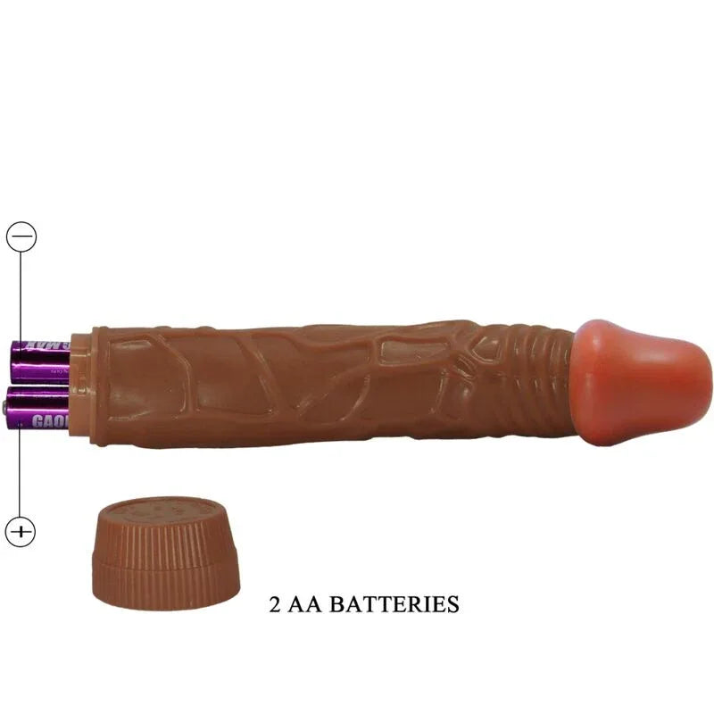 Baile – Vibrateur Réaliste Bob 22,5 cm Mulâtre