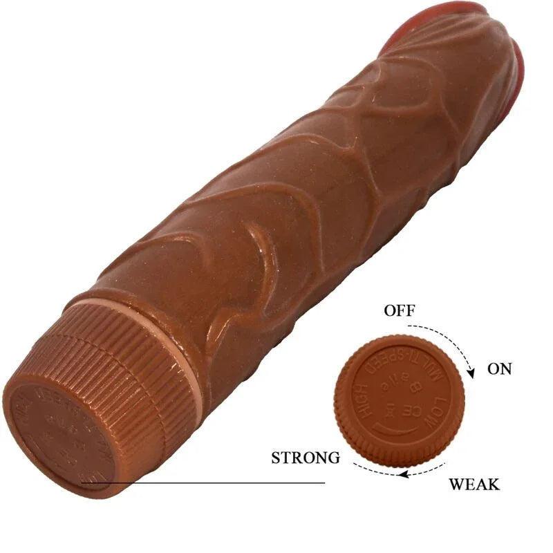 Baile – Vibrateur Réaliste Bob 22,5 cm Mulâtre