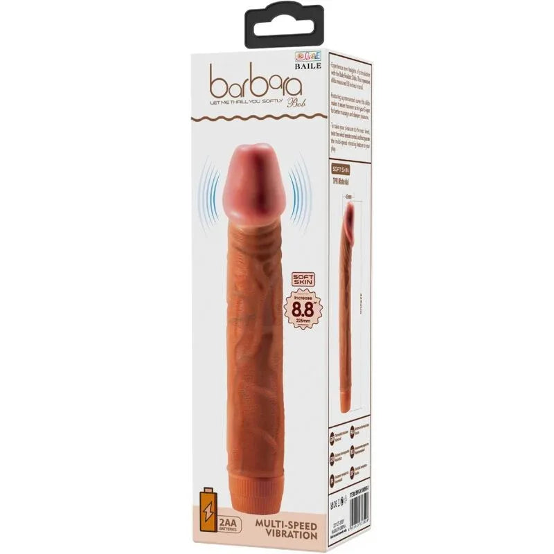 Baile – Vibrateur Réaliste Bob 22,5 cm Mulâtre