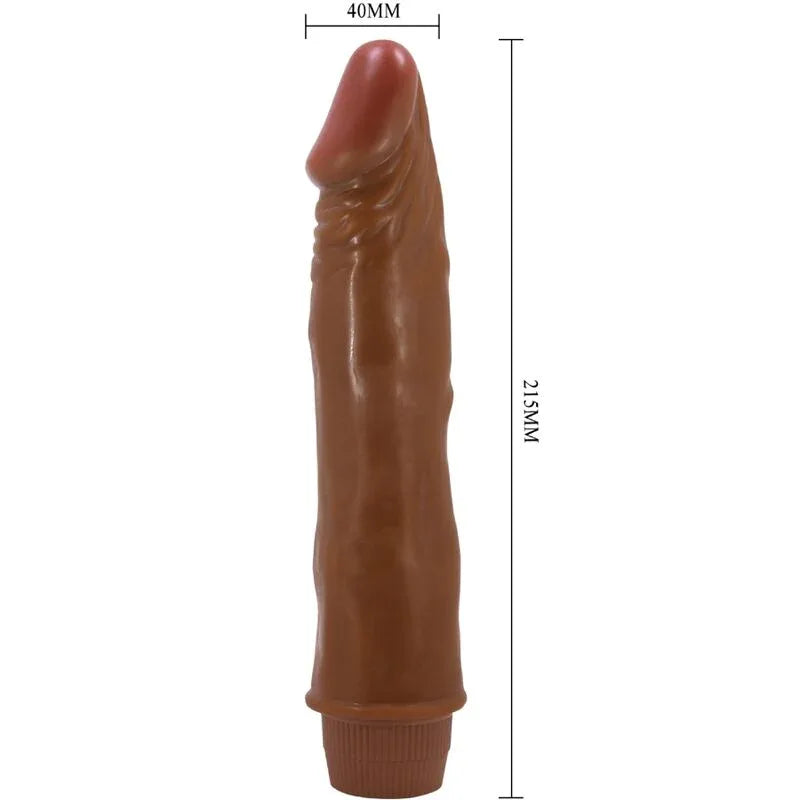 Baile – Vibrateur Réaliste Nain 21 cm Mulâtre