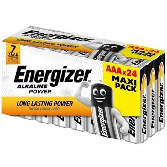 ENERGIZER - AAA LR03 ALKALINE BATTERY BOX*24 (3 BOXES*8 BATTERIES)